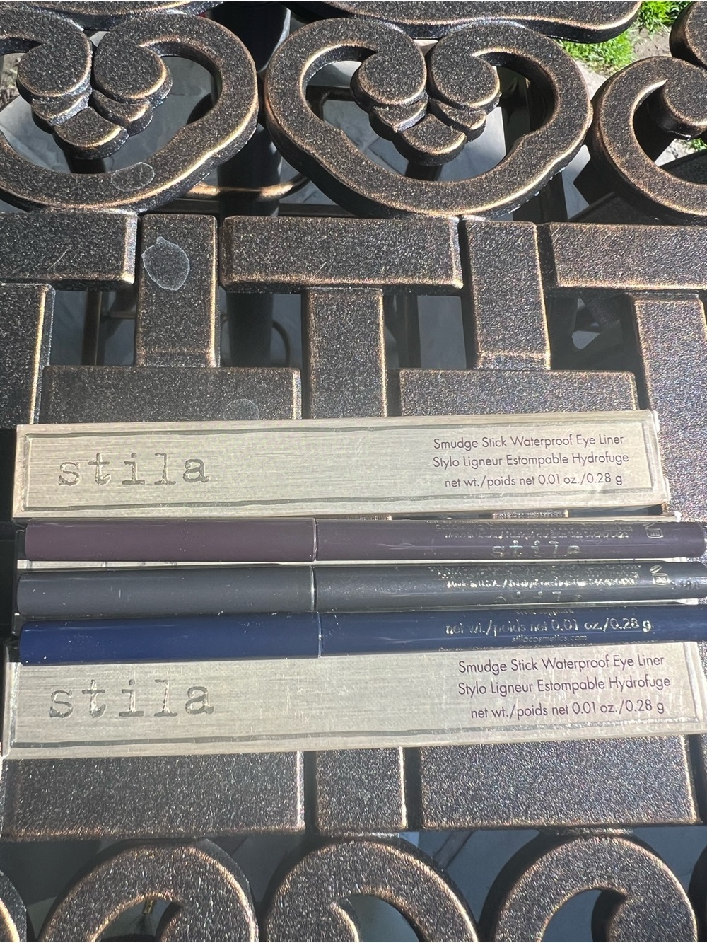 Trio Stila Smudge Sticks in Labradorite, Sapphire, Amethyst - New